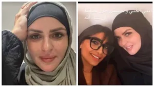 في عيد ميلادها.. أول ظهور لـ مها الصغير بالحجاب وأولادها يهنئونها