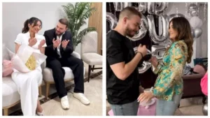 شريف الليثي لـ ملك أحمد زاهر بعيد ميلادها: حبيبتي.. والأخيرة: الحب كله