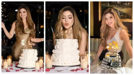 للمرة الثانية.. ميرنا جميل تحتفل بعيد ميلادها