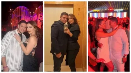 بعد إعلان انفصالهما.. لقطات رومانسية جمعت نسرين طافش وزوجها أحمد جوهر