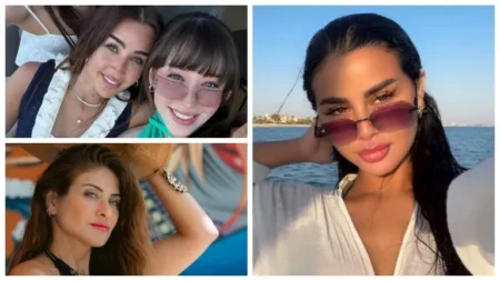 ميريام فارس جريئة وهنا الزاهد مع شقيقتها.. لقطات لنجوم الفن خلال 24 ساعة