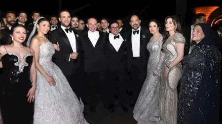 فرح أسطوري".. 25 صورة ترصد أجواء حفل زفاف ابنة شقيق عماد زيادة
