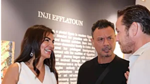 بحضور عباس أبو الحسن وعمرو منسي.. 7 صور من معرض "من الشكل إلى السياق"