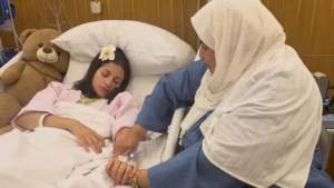 أستئصال مرارة.. منى فاروق تكشف عن إجرائها لعملية جراحية