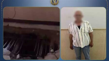 الداخلية تضبط صيادًا حطم مسكن طليقته بكفر الشيخ
