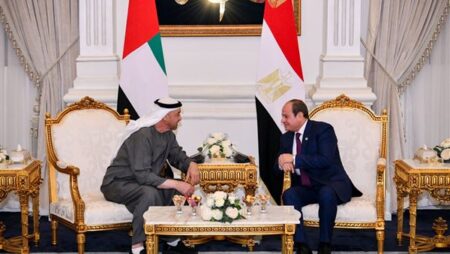 تطورات الشرق الأوسط تتصدر القمة المصرية الإماراتية اليوم