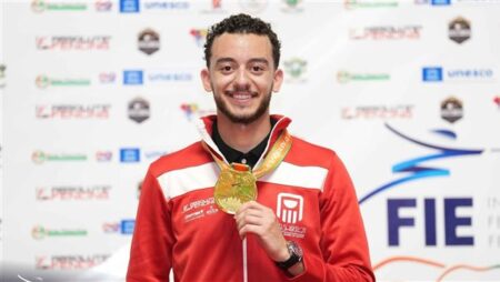 محمد السيد: ذهبية المبارزة الإفريقية مهمة في مشوار الاعداد لأولمبياد لوس أنجلوس