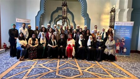 وزارة الأوقاف تشارك في انطلاق التدريب الإقليمي لتعزيز الرجولة الإيجابية وإشراك الرجال في المسئوليات الرعائية وزارة الأوقاف تشارك في انطلاق التدريب الإقليمي لتعزيز الرجولة الإيجابية وإشراك الرجال في المسئوليات الرعائية