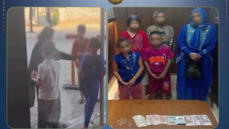 الداخلية تكشف واقعة استغلال أطفال في التسول بسوهاج