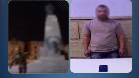الداخلية تضبط صاحب فيديو الإساءة أمام تمثال تاريخي بالإسكندرية