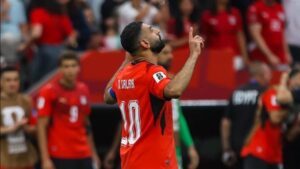 ترتيب اللاعبين العرب الأكثر مساهمة بالأهداف في تاريخ كأس العالم