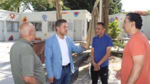 رئيس الإدارة المركزية لمراكز الشباب يتفقد مركز التنمية الشبابية بالجزيرة