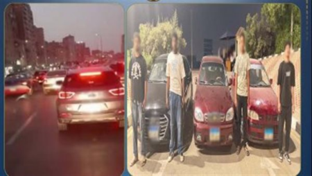 الداخلية تضبط 4 طلاب بعد استعراضات خطرة بالسيارات في شوارع القاهرة