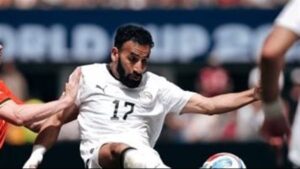 كاس العالم 2026.. مهند لاشين ضمن قائمة الأقوى في التدخلات الدفاعية