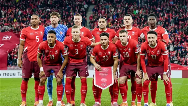 كأس العالم 2026.. ثلاثي 92 الذهبي يقود طموحات سويسرا في المونديال كأس العالم 2026.. ثلاثي 92 الذهبي يقود طموحات سويسرا في المونديال