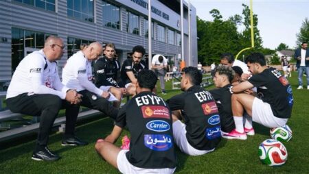 منتخب مصر جاهزا لودية البرازيل بدرس خصوصي للمهاجمين