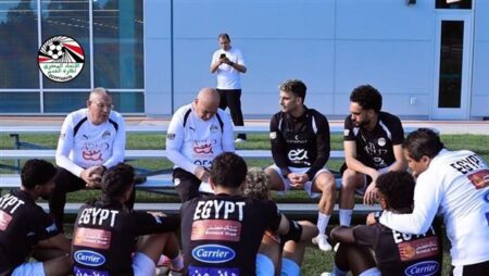 منتخب مصر يخوض تدريبه الرئيسي بإستاد هانتينجتون بانك استعدادًا لودية البرازيل