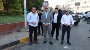 محافظ الجيزة يتابع أعمال صيانة ورفع كفاءة مطلع كوبري أكتوبر بحي الدقي