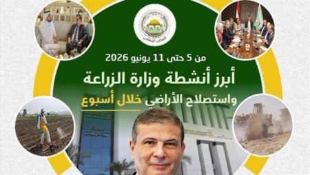 "الزراعة" تستعرض جهودها في دعم المزارعين وتحقيق الأمن الغذائي خلال أسبوع.. فتح السوق الأفغاني أمام صادرات الليمون المصري.. وفحص 970 ألف طن من البطاطس المخصصة للتصدير "الزراعة" تستعرض جهودها في دعم المزارعين وتحقيق الأمن الغذائي خلال أسبوع.. فتح السوق الأفغاني أمام صادرات الليمون المصري.. وفحص 970 ألف طن من البطاطس المخصصة للتصدير