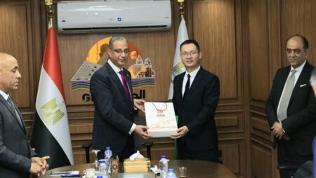 محافظ الجيزة يلتقي وفد منطقة شيوتشو الصينية لبحث التعاون الثنائي والفرص الاستثمارية