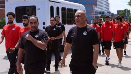 مونديال 2026.. منتخب مصر يؤدي مرانه الصباحي قبل السفر إلى سياتل