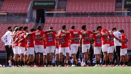 منتخب مصر يختتم تدريباته استعدادًا لمواجهة البرازيل وديا غدًا