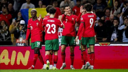 استعدادا لمونديال 2026|البرتغال تهزم تشيلي وديًا بثنائية.. وطرد متبادل أشعل المباراة
