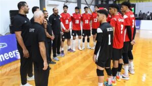 منتخب مصر للناشئين يهزم بوروندي في افتتاح بطولة أفريقيا للطائرة تحت 18 عامًا