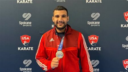 حازم أحمد يتوج بذهبية بطولة الولايات المتحدة الوطنية للكاراتيه حازم أحمد يتوج بذهبية بطولة الولايات المتحدة الوطنية للكاراتيه