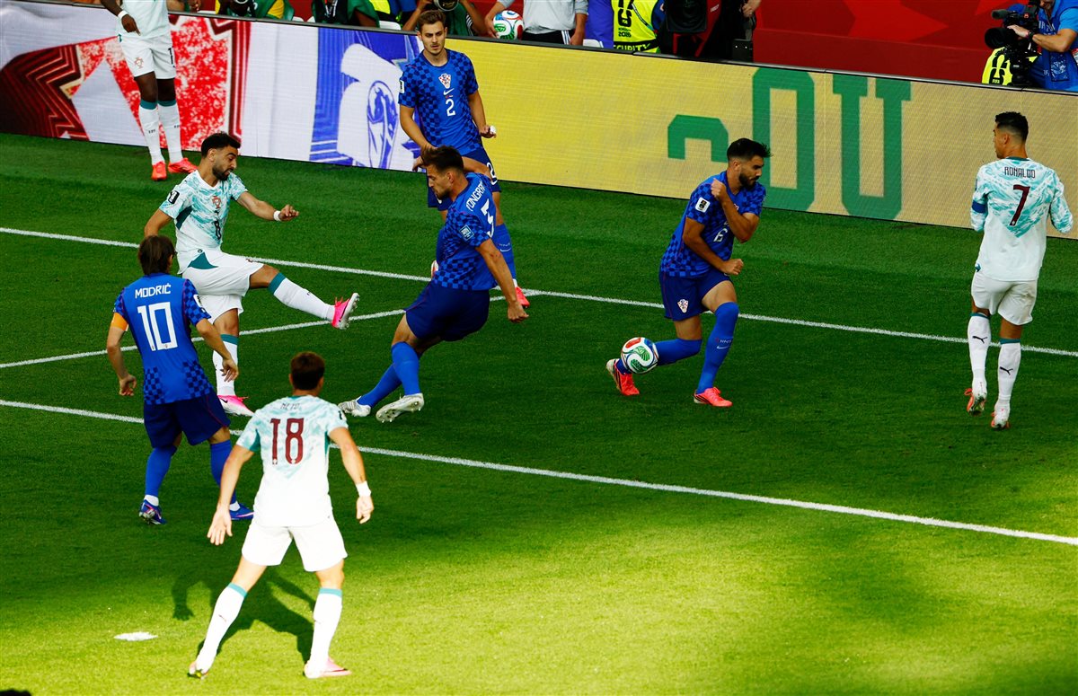 البرتغال يقلب الطاولة على كرواتيا ويفوز 1/2 ويضرب موعدا مع إسبانيا بكأس العالم