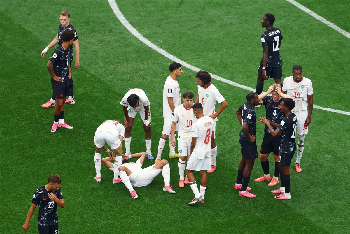 دور الـ16 في كأس العالم، شوط أول سلبي بين المغرب وكندا (صور)