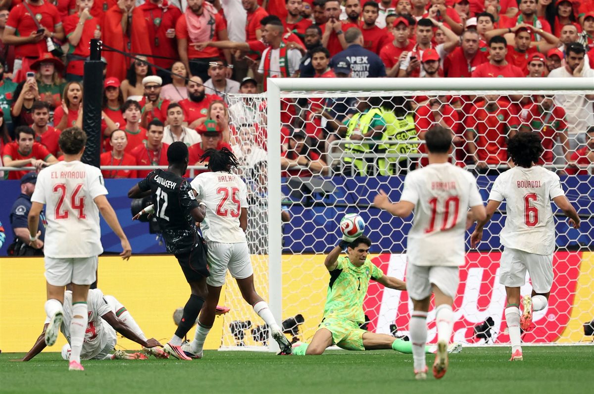 دور الـ16 في كأس العالم، شوط أول سلبي بين المغرب وكندا (صور)