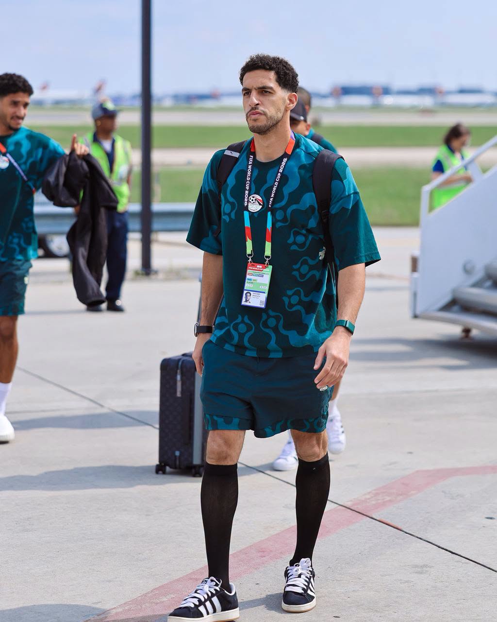 وصول بعثة منتخب مصر إلى أتلانتا استعدادا لمواجهة الأرجنتين (صور) 3 وصول بعثة منتخب مصر إلى أتلانتا استعدادا لمواجهة الأرجنتين (صور)
