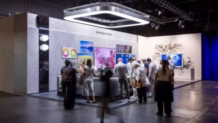 سامسونج تعرض مستقبل الفن الرقمي عبر تلفزيونات Art TV