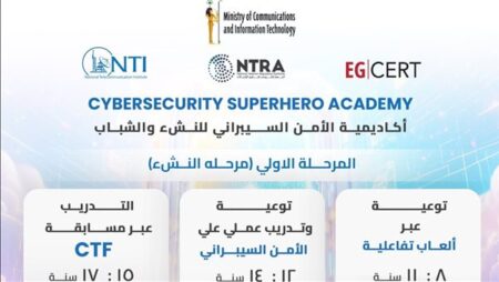 القومي للاتصالات يطلق النسخة الثالثة من أكاديمية الأمن السيبراني للنشء والشباب