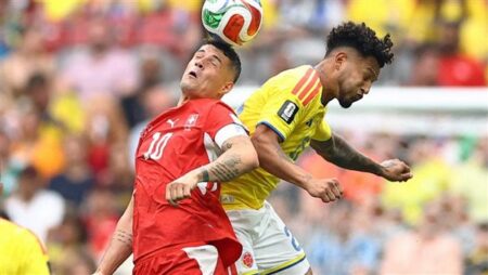 سويسرا تتخطى كولومبيا بركلات الترجيح 4 - 3 وتواجه الأرجنتين في ربع نهائي المونديال