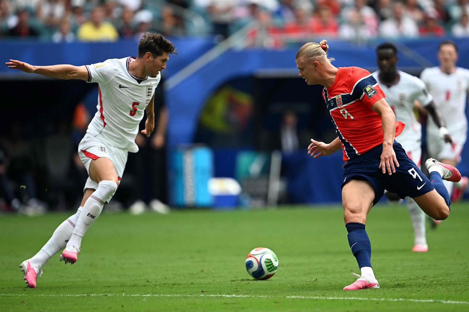 كأس العالم 2026.. التعادل الإيجابي يحسم الشوط الأول بين إنجلترا والنرويج