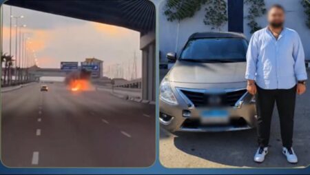 الداخلية: ضبط قائد سيارة بعد تداول فيديو حادث وفاة قائدي دراجتين ناريتين بالإسكندرية