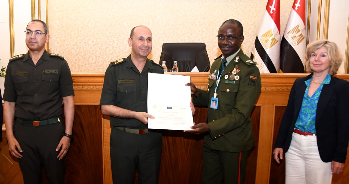 القوات المسلحة تختتم الدورة الدولية الثانية لحماية المدنيين بمهام الأمم المتحدة وتعزيز قدرات حفظ السلام
