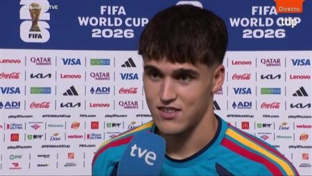 لاعب إسبانيا: سنقاتل من أجل العودة بلقب المونديال إلى الديار (فيديو)