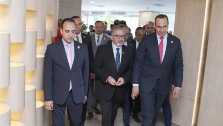 «السبكي» يتفقد التجهيزات النهائية لأول مستشفى افتراضي في مصر وإفريقيا تمهيدًا لافتتاحه بالإسماعيلية «السبكي» يتفقد التجهيزات النهائية لأول مستشفى افتراضي في مصر وإفريقيا تمهيدًا لافتتاحه بالإسماعيلية
