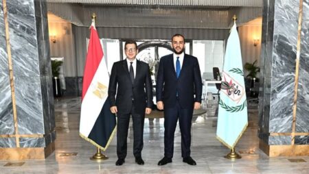 رئيس المخابرات العامة ووكيل وزارة الدفاع الليبية يبحثان سبل الحفاظ على الاستقرار رئيس المخابرات العامة ووكيل وزارة الدفاع الليبية يبحثان سبل الحفاظ على الاستقرار