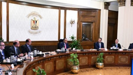 مدبولي يتابع تنفيذ تكليفات الرئيس بشأن التوسع في التحول الرقمي لحماية المال العام ورفع كفاءة مؤسسات الدولة مدبولي يتابع تنفيذ تكليفات الرئيس بشأن التوسع في التحول الرقمي لحماية المال العام ورفع كفاءة مؤسسات الدولة