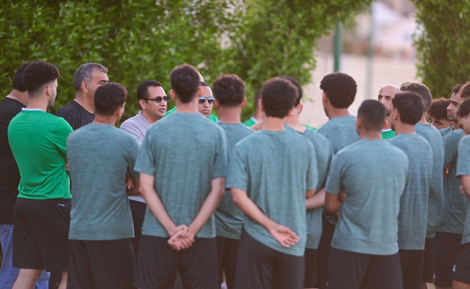 رئيس الاتحاد السكندري في اجتماع مع اللاعبين: هدفنا إسعاد الجماهير