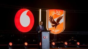 «ڤودافون مصر» الراعي الرئيسي للأهلي وتحصل على حقوق تسمية الاستاد