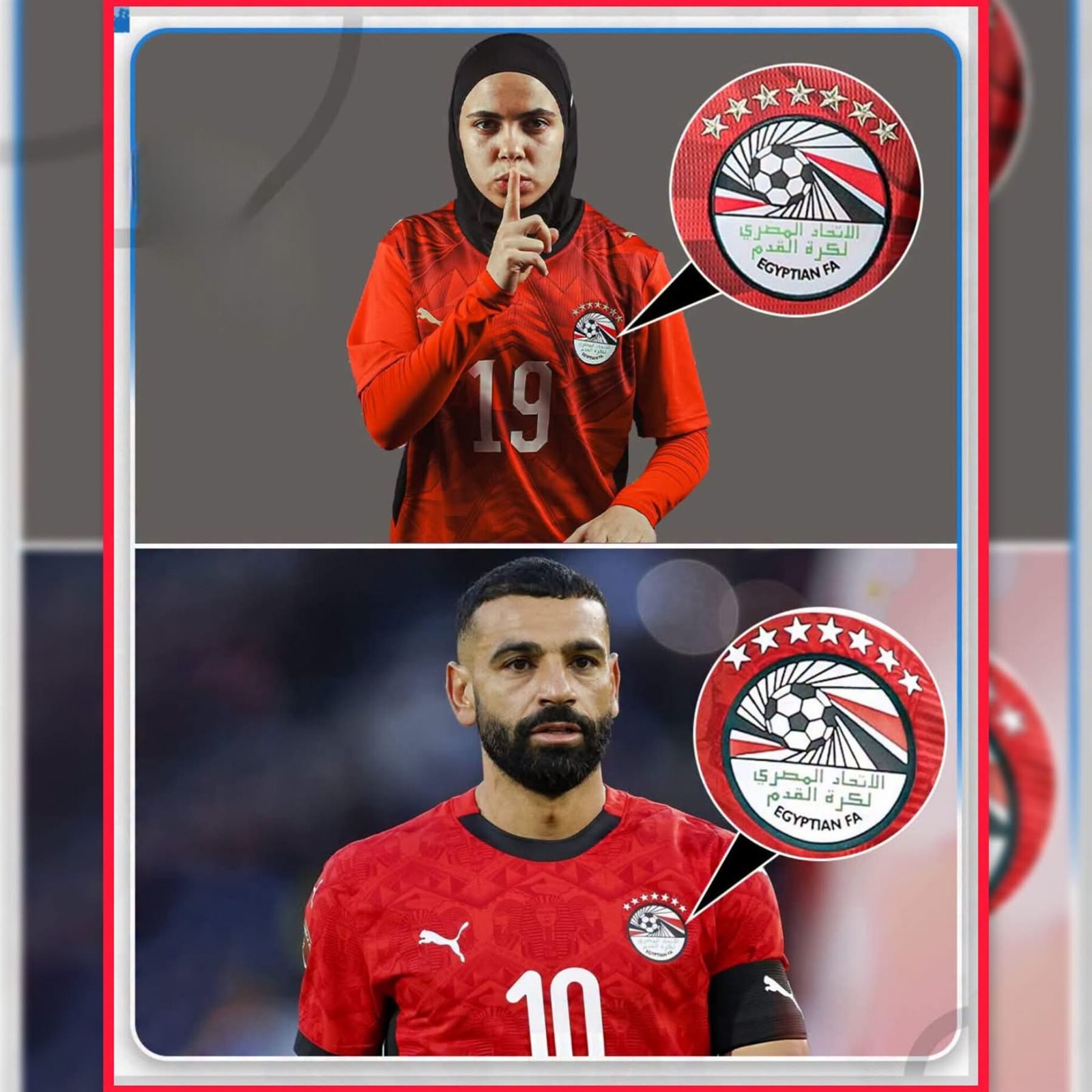 سخرية من شعار الـ7 نجوم على قميص منتخب الكرة النسائية وتقليد فريق الرجال 3 سخرية من شعار الـ7 نجوم على قميص منتخب الكرة النسائية وتقليد فريق الرجال