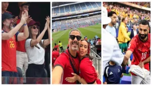 صامويل جاكسون وخافيير باردم.. نجوم الفن يتابعون مباريات كأس العالم- صور