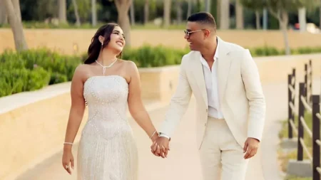 بكلمات رومانسية.. أول تعليق من خطيبة أحمد ماجد: رجل أحلامي- صور