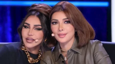 أصالة نصري وأحلام تحتفلان بتأهل منتخب مصر للدور الـ 16 في كأس العالم