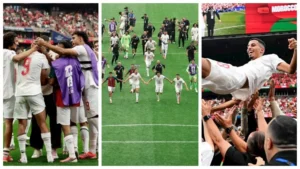 يشرفوا.. صبا مبارك تهنئ منتخب المغرب بعد تأهله لـ ربع نهائي كأس العالم